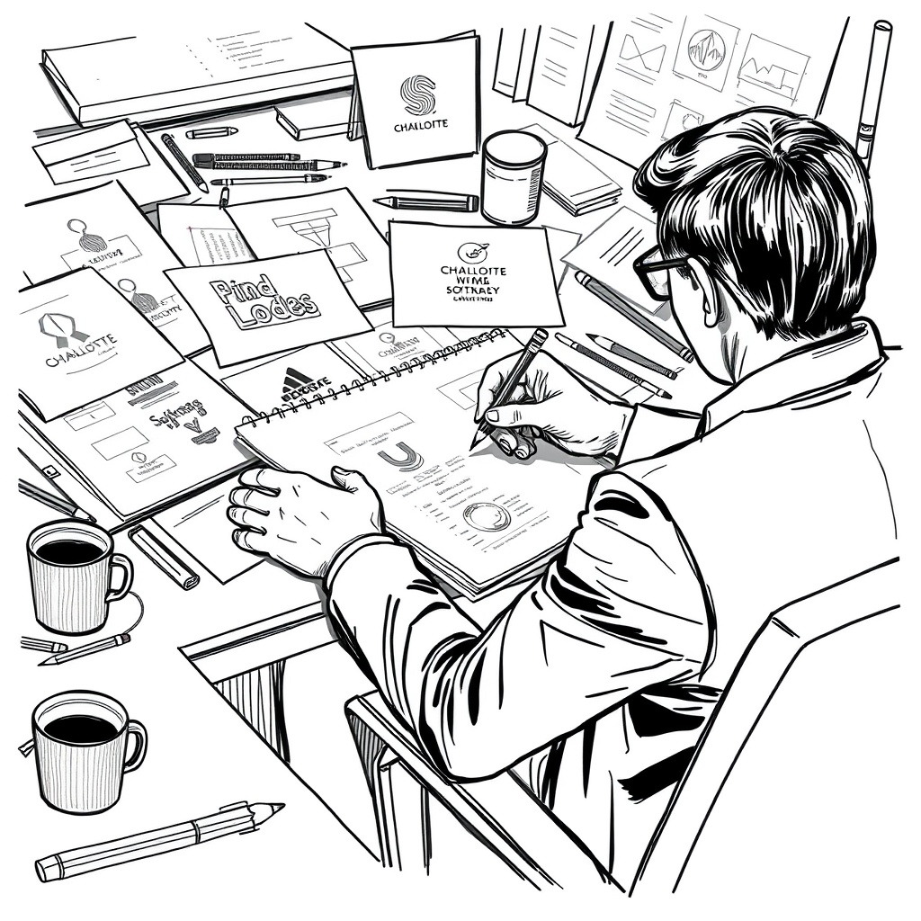 Charlotte’s Strategic Brand Identity and Logo Design: Crafting Iconic Visual Legacies