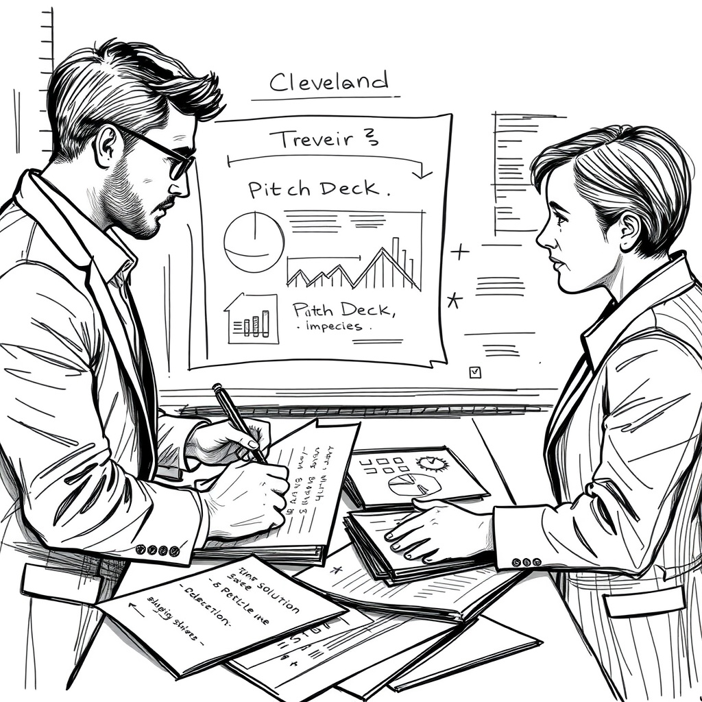 Overseeing Presentation and Pitch Deck Design in Cleveland's High-Stakes Health-Tech Ecosystem – 