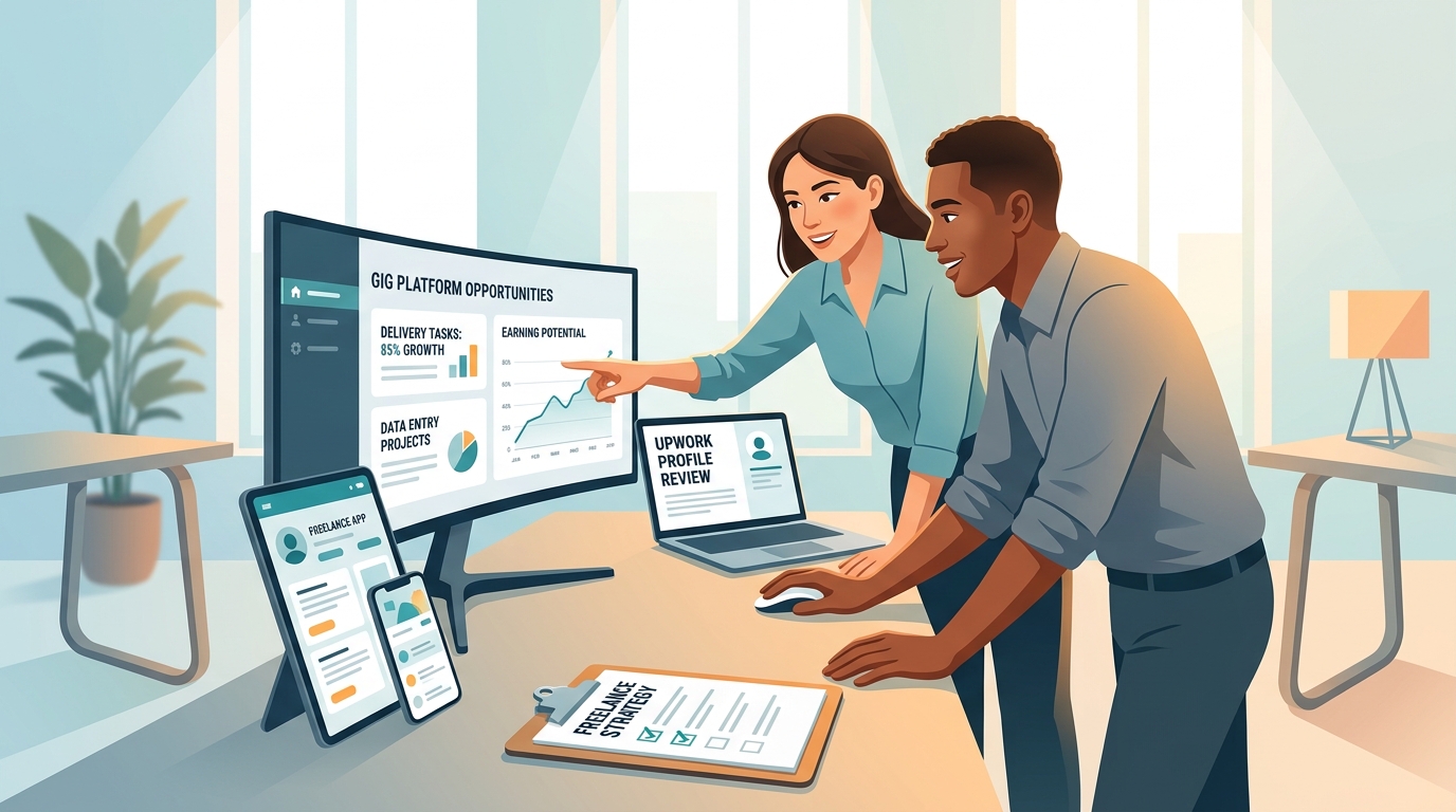 Building Reliable Side Income with Gig and Freelance Platforms – Gig Economy & Freelance Work