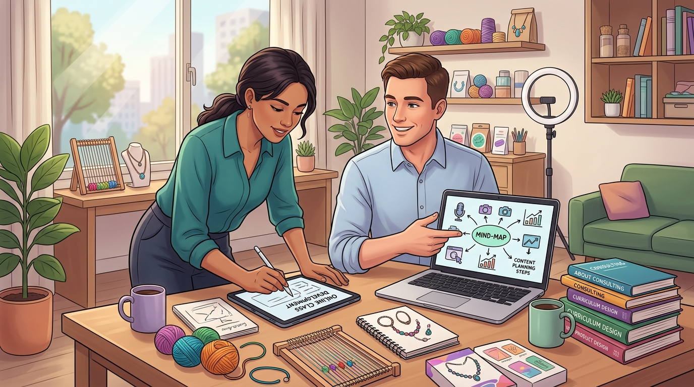 Turning Your Talents Into Income: A Step-by-Step Approach – Monetizing Hobbies & Skills