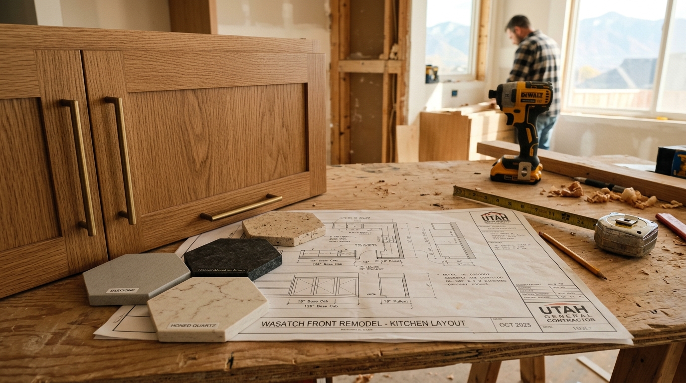 Warm Wood Cabinets, Porcelain Slabs, and Smarter Storage: What’s Worth Planning Now