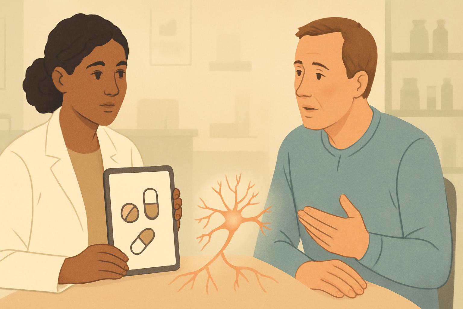Illustration for Gabapentin