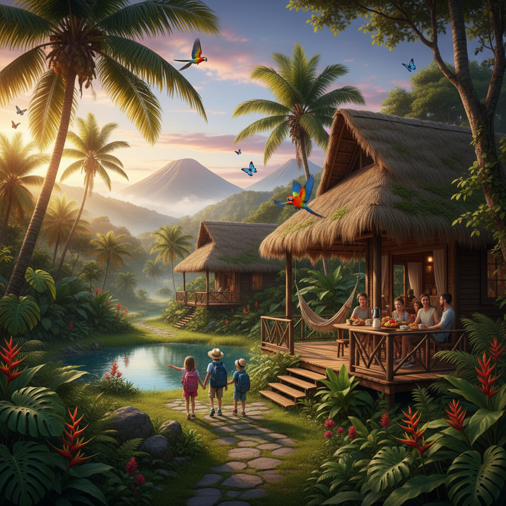 Central American Eco-Lodges for Families