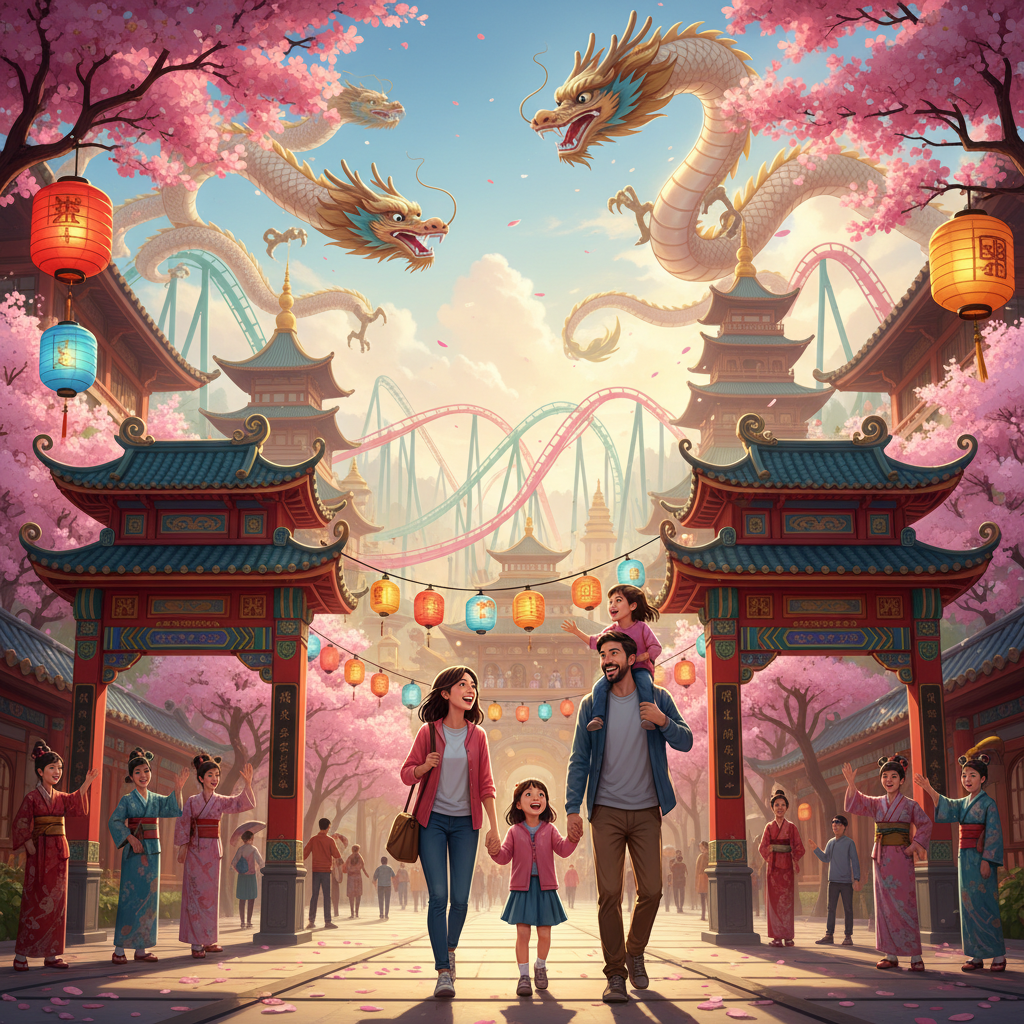 Asian Theme Parks and Cultural Adventures for Families