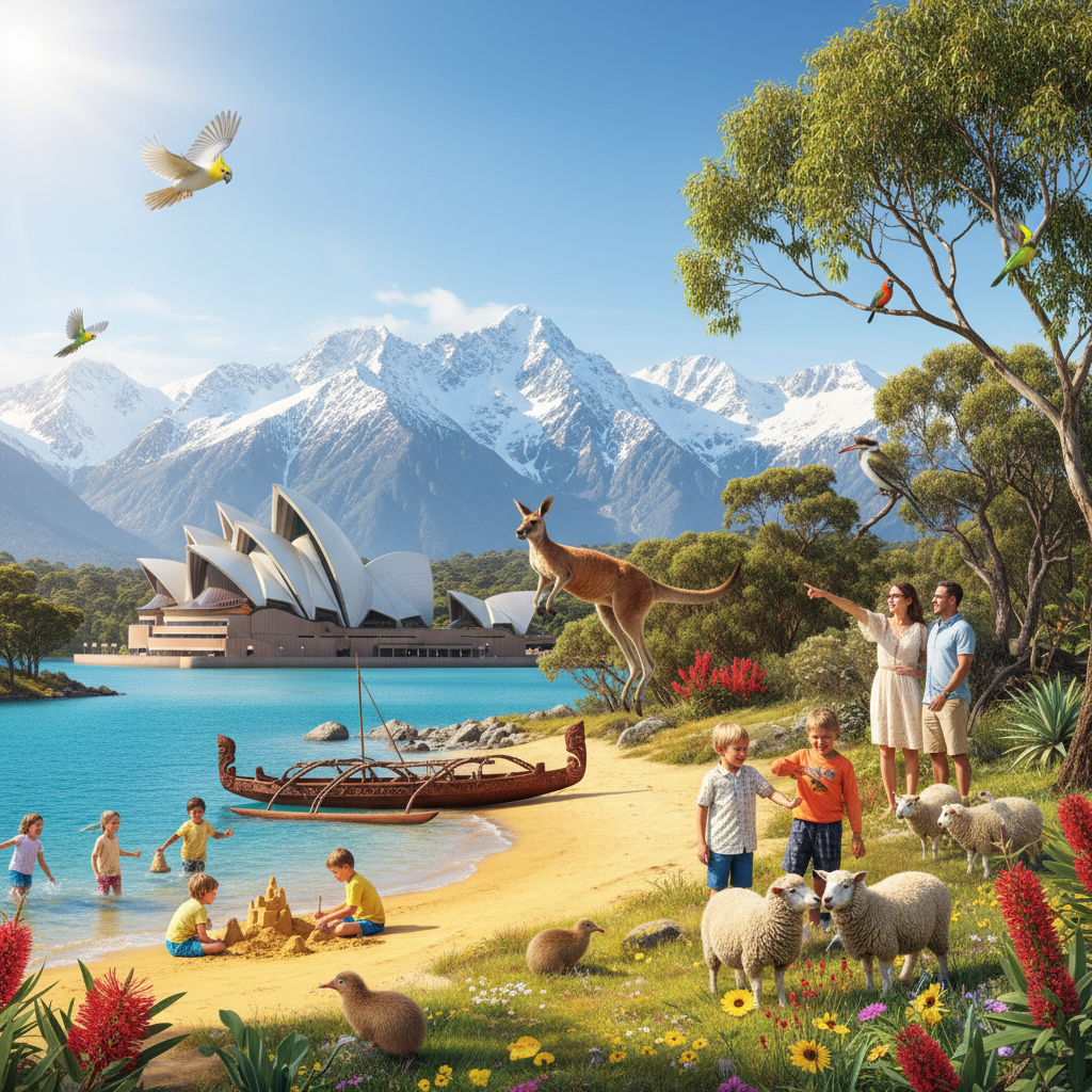 Australia and New Zealand with Kids