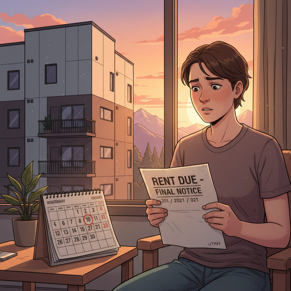 What are Utah rules on late fees, grace periods, and rent notices?: 10 Quick Questions Answered
